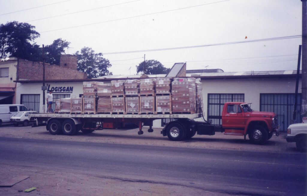 Transporte de pallets
